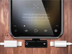 Rozdzielacz adapter lightning ipad iphone 2w1 2