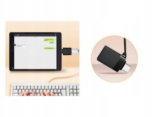 Adapter przejściówka usb-c do usb 3.0 otg solidny 13