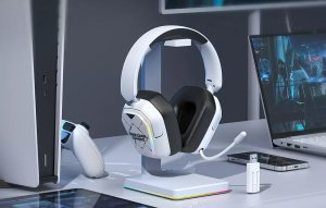 Słuchawki gamingowe z mikrofonem białe ONIKUMA GT883 2