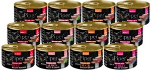 Mokra karma dla kota Piper Animals Mus mix smaków 12 x 85 g 3