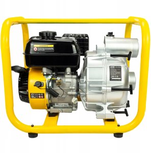 JCB Tools Motopompa Spalinowa 3 80 mm 7,5 KM Zestaw do Wody Czystej 1000 l/min Wąż Ssawny Wąż Tłoczny CNBOP Nasada 10