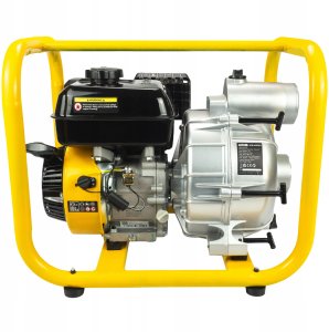 JCB Tools Motopompa Spalinowa 3 80 mm 7,5 KM Zestaw do Wody Czystej 1000 l/min Wąż Ssawny Wąż Tłoczny CNBOP Nasada 8