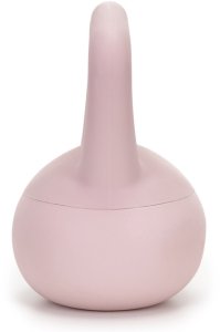 Kettlebell miękki 4kg kula odważnik hantla ciężar do ćwiczeń fitness, jasnoróżowy UNIWERSALNY 7