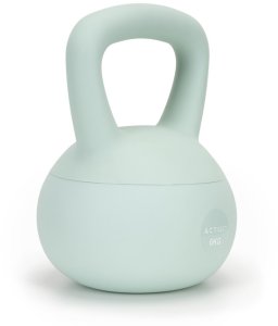 Kettlebell miękki 6 kg kula odważnik hantla ciężar do ćwiczeń fitness, turkusowy UNIWERSALNY 6