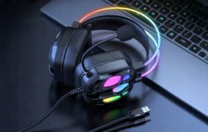 Słuchawki gamingowe czarne ONIKUMA X89 3