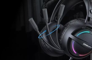 Słuchawki gamingowe czarne ONIKUMA X88 4