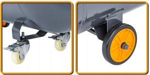 KOMPRESOR OLEJOWY 300L 8 BAR SPRĘŻARKA 400V 1200l/min + WĄŻ 7