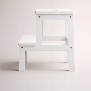 P&C Bambusowy taboret ze schodkiem KROK, wys. 46 cm 3