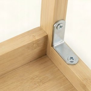 P&C Bambusowy taboret ze schodkiem KROK, wys. 46 cm 4