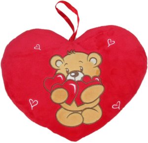 Serce - Miś 20cm 2