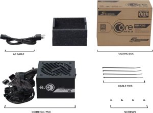 Zasilacz SeaSonic Core GC-750 750W ATX 3.1 (SRP-CGC751-A5A32SF) 8