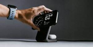 NOMAD Stand One - bezprzewodowa ładowarka Qi2,2 25W do dwóch urządzeń kompatybilna z MagSafe, 4 gen. (carbide) 8