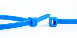 Staples WKK opaski zaciskowe niebieski 100x2,5mm 100 St. 2