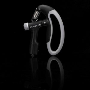 Ściskacz do rąk z regulacją oporu 10-100 kg licznik ruchu, do ćwiczeń dłoni, rehabilitacji szaro-czarny UNIWERSALNY 13