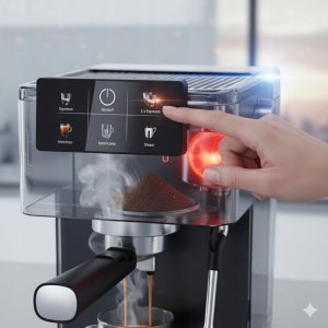 Ekspres ciśnieniowy Adler AD 4390 Espresso automaty 1350W AD 4390 (5905575910677) 6