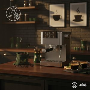 Ekspres ciśnieniowy Adler AD 4390 Espresso automaty 1350W AD 4390 (5905575910677) 8