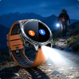 Smartwatch Zegarek Męski GPS 4GB MAPY AMOLED CIŚNIENIE MENU PL WODOODPORNY 8