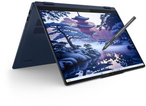 Laptop Lenovo IdeaPad 5-16IAL10 Ultra 7 255U/16" WUXGA(1920x1200) TouchScreen IPS/32GB/SSD 1TB/BT/BLKB/x360/PEN/Win 11 Cosmic Blue 3