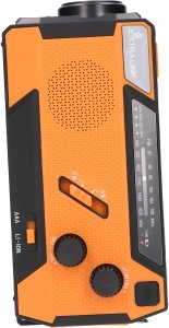 Radio ExtraLink EXTRALINK RADIO AWARYJNE SOLARNE Z KORBKĄ DYNAMO POWERBANK 4000MAH Z LATARKĄ SOS SR-4000 19