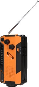 Radio ExtraLink EXTRALINK RADIO AWARYJNE SOLARNE Z KORBKĄ DYNAMO POWERBANK 4000MAH Z LATARKĄ SOS SR-4000 6