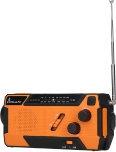 Radio ExtraLink EXTRALINK RADIO AWARYJNE SOLARNE Z KORBKĄ DYNAMO POWERBANK 4000MAH Z LATARKĄ SOS SR-4000 9