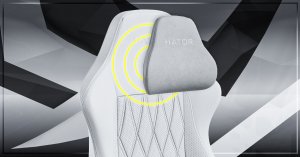 Krzesło biurowe Hator HTC3001M Darkside 3M PU Spelu krzesło HTC3001M (8721325182586) 6