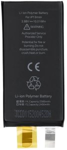 Bateria JCID Bateria bez BMS do iPhone 13 Mini (zwiększona pojemność) 3