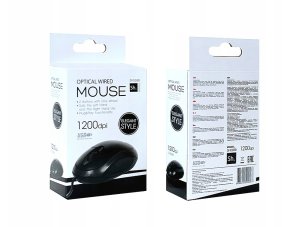 Mysz Sh. SH06BB 1200dpi Optyczna mysz komputerowa 3