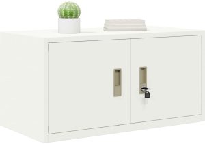 vidaXL Szafka do przechowywania Biały 80 x 40 x 40 cm 3