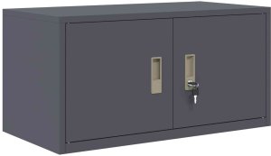 vidaXL Szafka do przechowywania Antracyt 80 x 40 x 40 cm 2