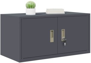 vidaXL Szafka do przechowywania Antracyt 80 x 40 x 40 cm 3