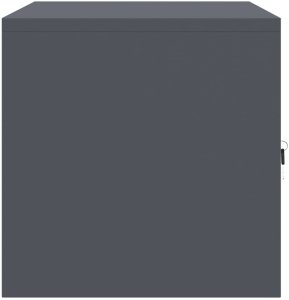 vidaXL Szafka do przechowywania Antracyt 80 x 40 x 40 cm 7