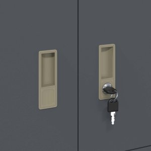 vidaXL Szafka do przechowywania Antracyt 80 x 40 x 40 cm 9