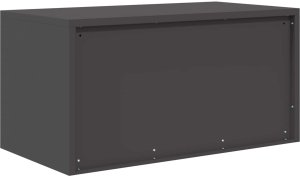 vidaXL Szafka do przechowywania Czarny 80 x 40 x 40 cm 8