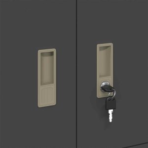 vidaXL Szafka do przechowywania Czarny 80 x 40 x 40 cm 9