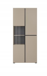 Helvetia Witryna wysoka CROSS 3D 80cm kongo/czarna HELVETIA 6