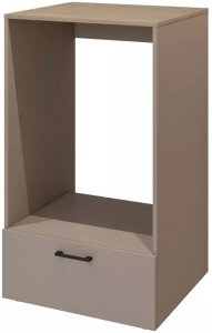Szafka łazienkowa ROSA 1S 67cm congo/dąb do zabudowy pralki HELVETIA 2