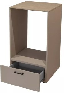 Szafka łazienkowa ROSA 1S 67cm congo/dąb do zabudowy pralki HELVETIA 3