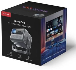 Ultimea Nova C40 Projektor krótkiego rzutu 600 ANSI lumenów LCD 4K (4096x2400) Srebrny 4