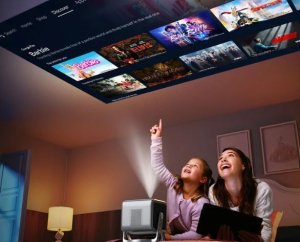 Ultimea Nova C40 Projektor krótkiego rzutu 600 ANSI lumenów LCD 4K (4096x2400) Srebrny 5