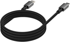 VISION 1m Black Lightning Magnetic Cable 2