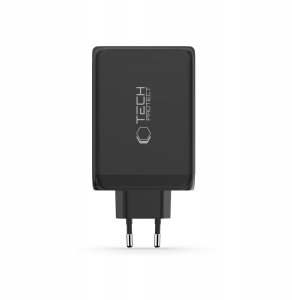 TECH-PROTECT NC240W-GAN 4-PORT NETWORK CHARGER PD 240W / QC3.0 BLACK 3