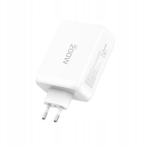 TECH-PROTECT NC200W-GAN 4-PORT NETWORK CHARGER PD 200W / QC3.0 WHITE 4