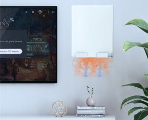 Uchwyt Na Ścianę Ścienny Do Sony Play Station 5 Ps5 Digital Disc Slim Pro / Jys-p5226-v2 / Biały 6