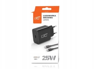 ŁADOWARKA SIECIOWA PD USB TYPE-C + KABEL TYPE-C 1m, PD25W 3000mA 2