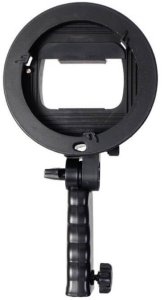 Uchwyt do lamp systemowych typ S - mocowanie Bowens z rączką MITOYA BOWENSS 3