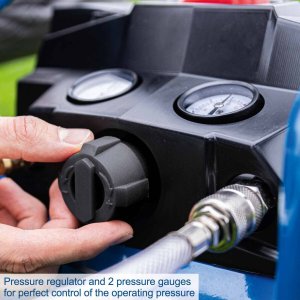 Kompresor samochodowy Scheppach Akumulatorowy kompresor C-ACT160/6-X, obudowa 2