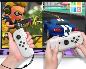 JYS 2x Handgrip Uchwyty Pad Na Joy-cony Do Nintendo Switch / Oled / Jys-ns226 / 2x Biały 7