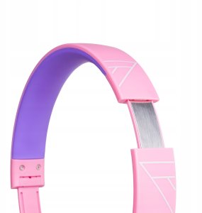PowerLocus Wired Headphones PLED Wired Kids Pink 13