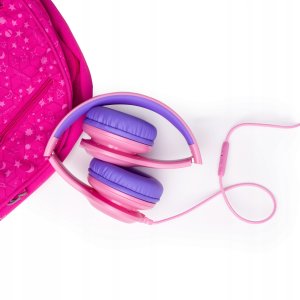 PowerLocus Wired Headphones PLED Wired Kids Pink 6